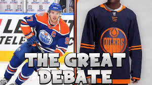 His drills weren't about skating the length of the ice and blasting a shot, but instead a series of circles, and tighter turns. Rant The Edmonton Oilers Leaked Third Jersey Debate On Returning To The Royal Blue Jerseys Youtube