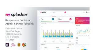 Despite being a free download, the light bootstrap dashboard will help you create a premium. Splasher Responsive Bootstrap Admin Download Themeplugin Org