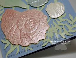 Stampin up card ideas gallery. Seashell Card Stampin Up Demo Ann M Clemmer Stamper Dog Card Ideas