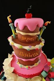 Auguri Elisabetta Idee Torta Torte Torte Di Compleanno