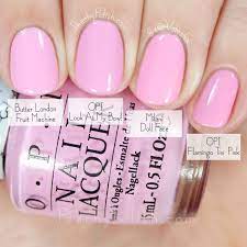 Opi Hello Kitty Collection Swatches Review Comparisons Pink Nails Opi Opi Pink Nail Polish Pink Nail Polish