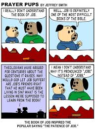 The Book Of Job Christian Cartoons From Prayer Pups Christian Comics Book Of Job Christian Cartoons Christian Comics