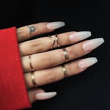Tumblr Black And Clear Nails Pin By Jessicaxoxstone On Tattoos Natural Looking Acrylic Nails Fake Nails Clear Nails