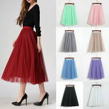 Women Tutu Tulle Skirts Long Prom Party Mesh Petticoat Dress Beach Skirt Ad Skirts Ad Long Prom Faldas Largas De Vestir Moda Faldas Vestidos Y Faldas