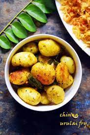 Dinner Ideas Small Potato Fry Crispy And Spicy Small Potato Fry Recipe Http Cookclickn Easy Potato Recipes Fried Potatoes Recipe Roasted Potato Recipes