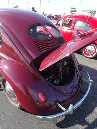 Image result for Bordeaux Red 1950 Beetle