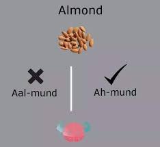 Break 'almond' down into sounds: How To Pronounce Almond Ias Kas Preparations Facebook