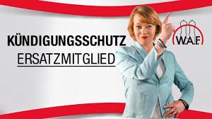 Ein besonderer tariflicher kündigungsschutz (unkündbarkeit) besteht für beschäftigte im tarifgebiet west, die mindestens 15 jahre beim selben arbeitgeber beschäftigt. Kundigungsschutz Des Betriebsrats W A F