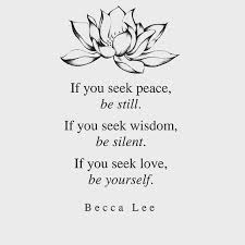 Image result for be still