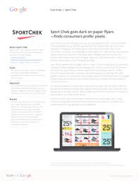 fillable online case study sport chek fax email print