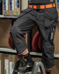 Jobman Stretch Pirate Shorts Work Wear Pants Shorts