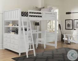 Today you can find full size loft beds that have drawers or roll out mattresses. Lake House White Full Loft Bed With Desk From Ne Kids Coleman Furniture