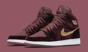 Air Jordan 1 Gs Night Maroon Are Set To Drop In December Eu Kicks Sneaker Magazine Air Jordans Retro Air Jordans Velvet Jordans
