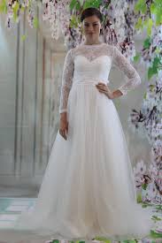 Brautkleid spitze und tüll spitzenbrautkleid prinzessin brautkleider spitze und tüll. Lange Armel Spitze Hochzeit Kleid Weisse Spitze Brautkleid Etsy