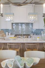 beach house white and blue kitchen