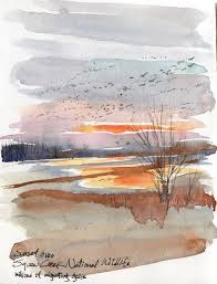 The book offers practical advice for sketching on the spot, in your own backyard, during your travels, urban areas and more. By Cathy Johnson Watercolor Landscape Art Painting Painting
