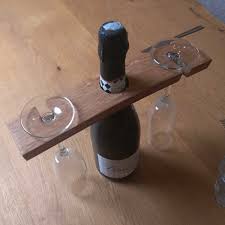 Maybe you would like to learn more about one of these? Oak Wine Barrel Stave Champagne Wine Glass Holder Celtic Timber