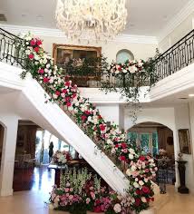 The Hidden Garden Wedding Staircase Decoration Floral Wedding Decorations Wedding Staircase