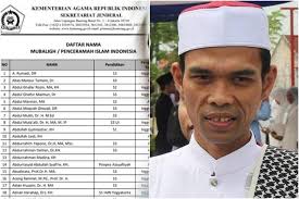 Waduh! Ustaz Abdul Somad Tak Masuk Daftar 200 Penceramah Rekomendasi  Kemenag, Tak Penuhi Standar?