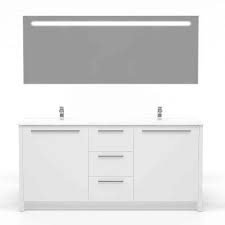 Buy products such as vanity art 48 inch single sink bathroom vanity set with super white phoenix stone vanity top. Nona 71 Glossy White Acrylic Bathroom Vanity Casa Mare