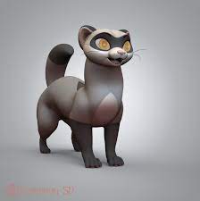 Tai Ferret 3D — Weasyl