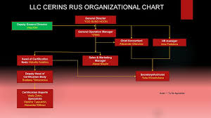 Llc Cerins Rus Organizational Chart Online Presentation