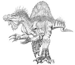 1920x1080 indominus rex vs t rex drawings dinosaurs drawings. Realistic Spinosaurus Coloring Pages Dinosaur Coloring Pages Dinosaur Coloring Animal Coloring Pages