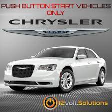 Many of hyundai's vehicle models offer a keyless entry system for added convenience. 2019 2021 Chrysler 300 Plug Play Remote Start Kit Push Button Start 12volt Solutions