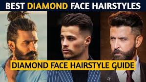 Image result for diamond face shape hairstyles men