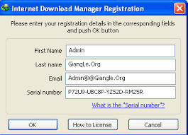 Selanjutnya, ketika muncul box internet download manager registration, isi kolom first name, last name, dan email secara bebas. Internet Download Manager Serial Key With Registration Email Digitalafro