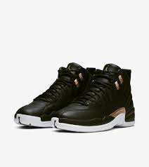 Air Jordan Retro 12 Black And Gold Women S Air Jordan 12 Midnight Black Release Date Air Jordans Womens High Top Sneakers Air Jordan 12 Retro