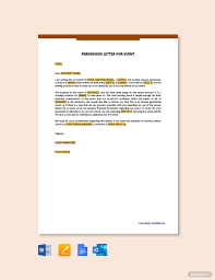 Request to use resources/equipment (if applicable) details about equipment you will bring (if applicable) commitment to pay any fees/charges; Sample Letter Requesting Permission To Use Photo