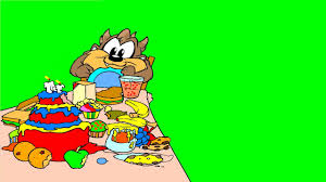 Baby looney tunes with little animals. Baby Taz Eating Birthday Cake Baby Looney Tunes Coloring Pages Youtube