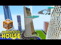 How to spawn a mansion using commands in minecraft bedrock? Stark Tower In Minecraft W Command Block Creations Command Block House Ø¯ÛŒØ¯Ø¦Ùˆ Dideo