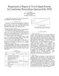 Default template for ieee journals template will format your research paper to ieee's guidelines. Ieee Format By Enter 4 Source Issuu