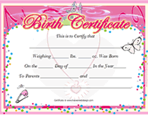 While calling out voter id laws, president obama cracks a joke mocking those who were demanding his birth certificate. Free Printable Blank Baby Birth Certificates Templates