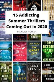 Best New Thrillers Summer 2020 Thriller Books Psychological Good Thriller Books Thriller Books