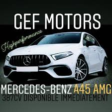 Voiture Occasion Mercedes Classe A A45 Amg 387cv Nouveau Modele Toit Ouvrant Mbux Com Auto Mon Auto Comme Je Veux