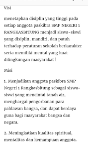 Check spelling or type a new query. Visi Misi Ketua Paskibra Dan Wakil Ketua Paskibra Brainly Co Id