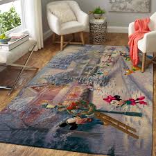 I am a huge fan of disney in all aspects, movies, characters, songs, books, theme parks. Disney Characters Mickey S Victorian Christmas Area Rug Disney Movie Awestorms