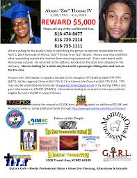 Http Kansascity Craigslist Org Com 4823818115 Html Alonzo Thomas Iv 5k Reward Ad On Craiglist How To Raise Money Informative Mission