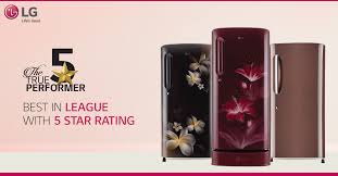 Save More With The Best In Its League Lg Direct Cool Refrigerator Now With 5 Star Ratings And Smart Inver In 2020 Single Doors Single Door Fridge Postcard Template