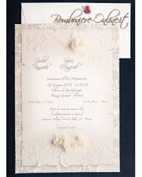 Partecipazione di matrimonio vintage bianca e marrone, in stile boho chic con pizzo e fiori rosa. Partecipazioni Matrimonio Bomboniere Online It 4