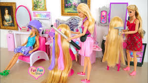 Film kartun tersebut adalah barbie. New Pink Beauty Salon For Barbie Dolls Friseursalon Fur Barbie Penata Rambut Salon Untuk Boneka Youtube