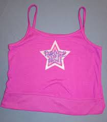 Dance Star Fuschia Pink Tank Top Shirt Greendog Girls