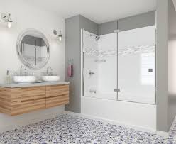 Cast iron what floor mount filler purist freestanding bathtubs you and lumbar support too. Delta Upstile Semi Customizable Shower Collection Bath The Home Depot