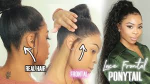All that and more a custom hair extensions wigs and weaves beauty salon. Do S Dont S Of A Frontal Ponytail Lace Frontal Ponytail Beginners Ms Coco Hair Youtube