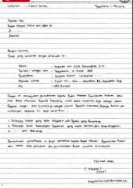 Contoh surat lamran kerja simple. Lamaran Kerja Tulis Tangan Simple