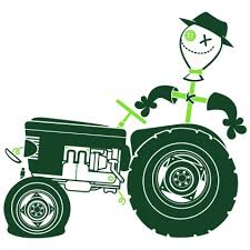 Farm Animals Tractor Wall Decal Baby Kids Wall Decals E Glue Children Room Wall Decor