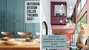 Pantone color palette for spring/summer (2021) nyfw again brings to you amazing colors for your branding and artwork with the spring fresh breeze and positive energy. Interior Design Color Trends 2021 Pantone Benjaminmoore Sherwinwilliams Behr Graham Brown Youtube